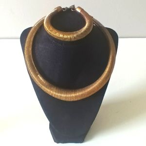 Bracelet Necklace Costume Jewelry Set